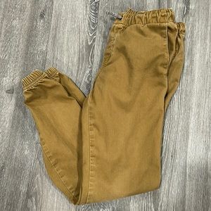 Freeworld Brown Pants Cinched at Waist and Ankle